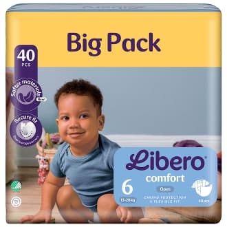 Libero Comfort Baby Diapers Big Pack Size 6 (13-20 kg)