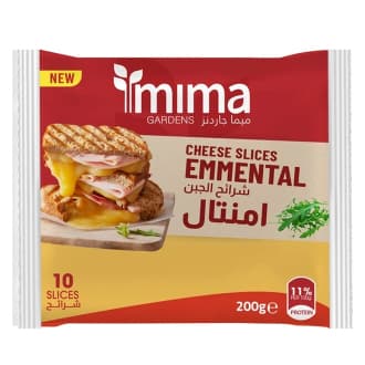 Mima Gardens Emmental Cheese 10 Slices 200g