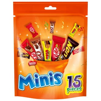 Nestle Minis Mix Bag Milk Chocolate