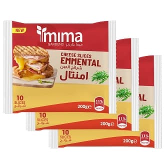 Mima Gardens Emmental Slices 10S