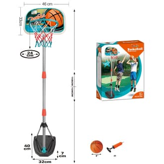 Basketball Stand With Aluminum Pipe For 3+ Years