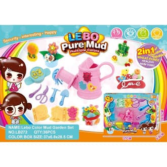 Lebo Oure Mud Dough Multiple Colors Playset
