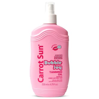 Carrot Sun Tanning Oil Bubblegum