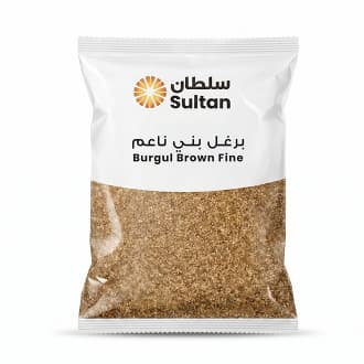 Sultan Burgul Brown Fine