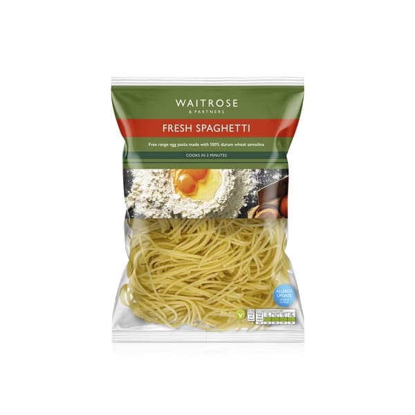 Waitrose Fresh Spaghetti 500g