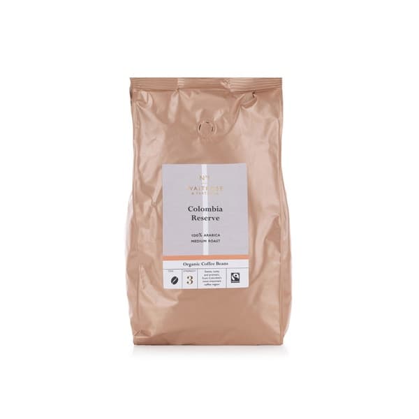 Waitrose N0.1 Fairtrade Colombian Reserve Roasted Coffee Beans 750g