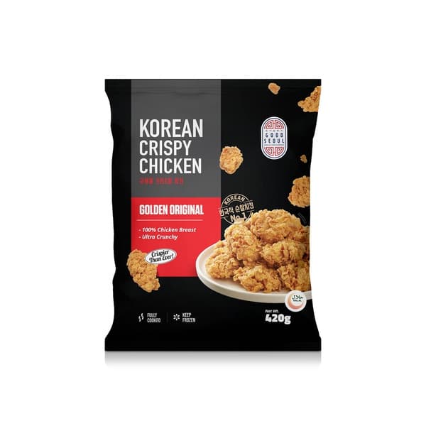 جود سيؤل دجاج مقرمش كوري أوريجينال ذهبي 420 G