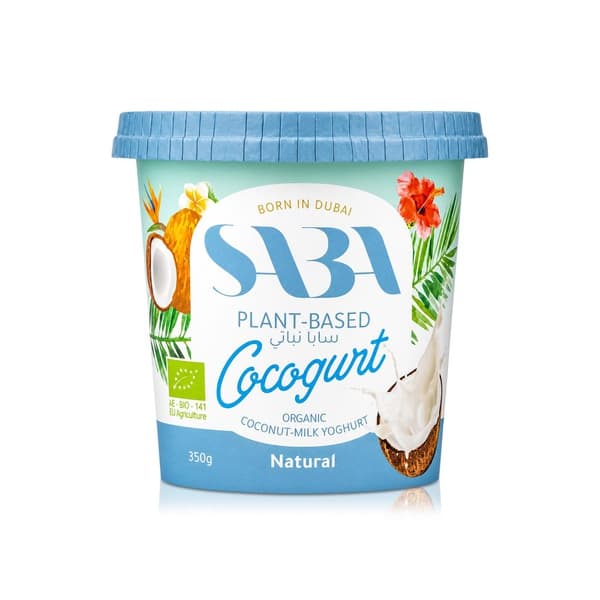 Saba Plant-Based Yoghurt Natural 350g