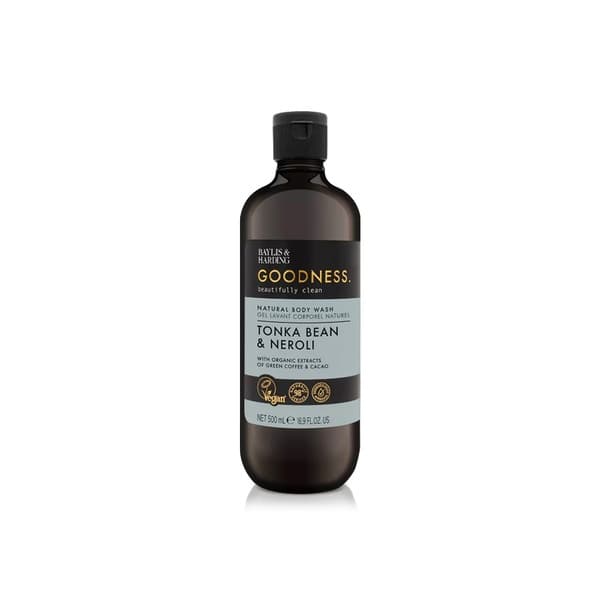 Baylis & Harding Goodness Tonka Bean & Neroli Body Wash 500ml