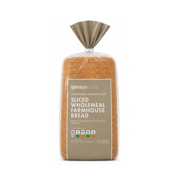 Spinneysfood Wholemeal Farmhouse Bread 400g