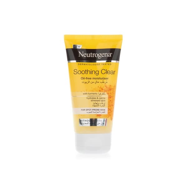 Neutrogena Clear and Soothe Oil-Free Gel Moisturiser 75ml