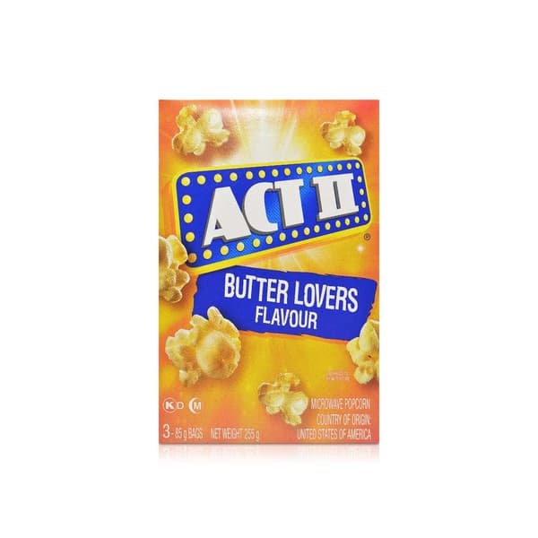 Act Ii Butter Flavour Popcorn 85g x 3