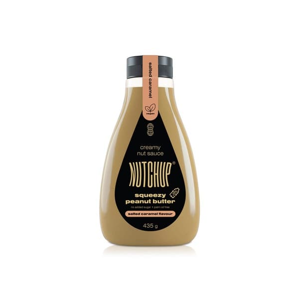 Nutchup Squeezy Peanut Butter Salted Caramel 435g