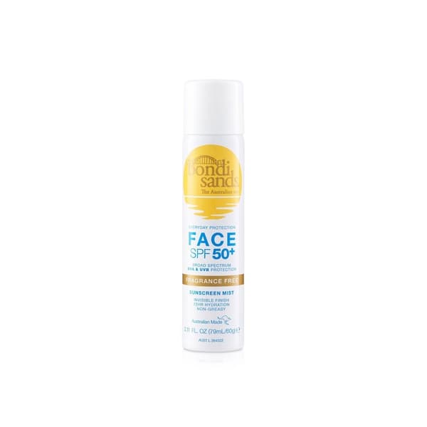 بوندي ساندز SPF50+ ميست واقي شمس للوجه 79مل