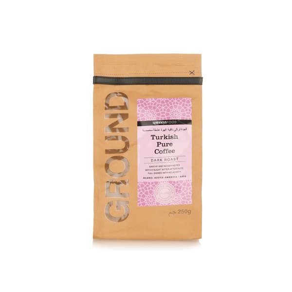 Spinneysfood Turkish Pure Coffee Dark Roast 250g