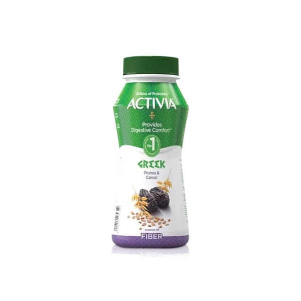 أكتيفيا يوغورت درينك يوناني بنكهة خوخ وحبوب 180ml