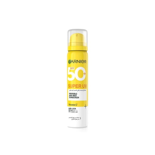 Garnier Super UV Invisible Air-Mist Sunscreen Spf50 75ml