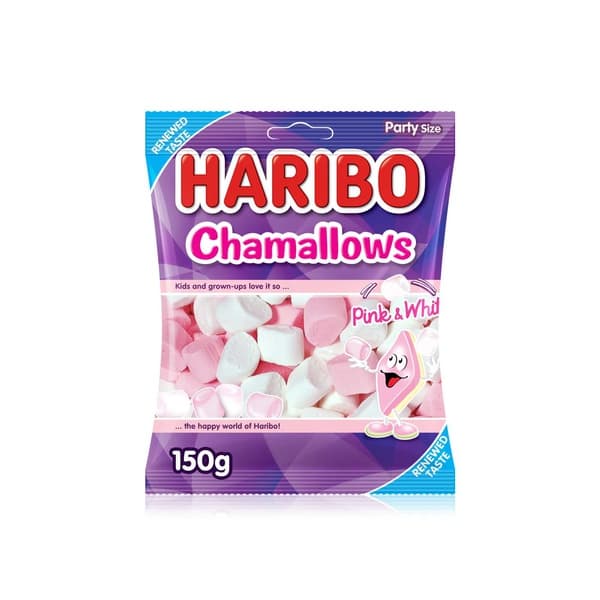 Haribo Pink and White Chamallows 150g