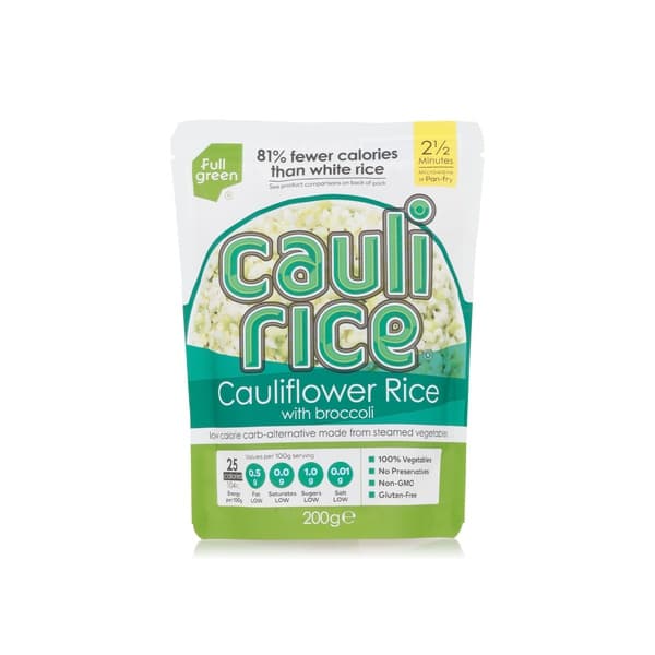 Full Green Cauliflower Rice with Broccoli 200g