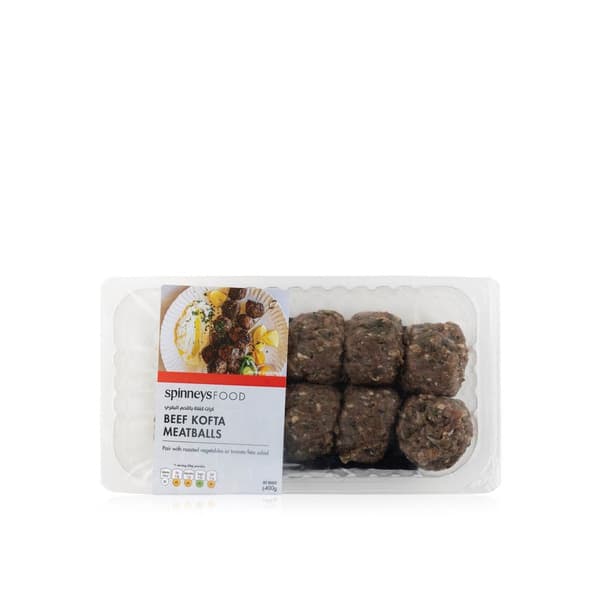 Spinneysfood Beef Kofta Meatballs 400g