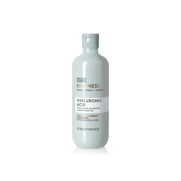 Baylis & Harding Kindness+ Hyaluronic Acid Women's Shower Gel 500ml