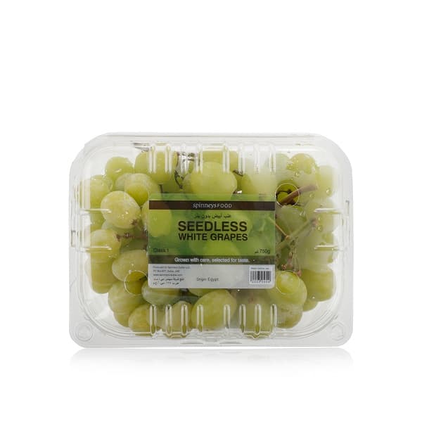 Spinneysfood White Seedless Grapes 750g