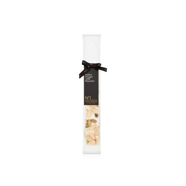 Waitrose No.1 Pistachio Italian Nougat 100g