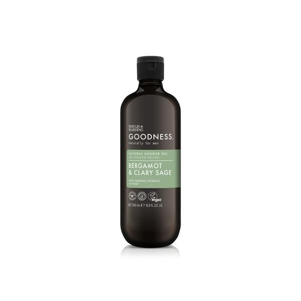 Baylis & Harding Bergamot and Clary Sage Natural Men's Shower Gel 500ml