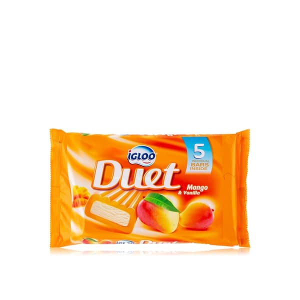 Igloo Duet Mango & Vanilla Ice Cream Bar