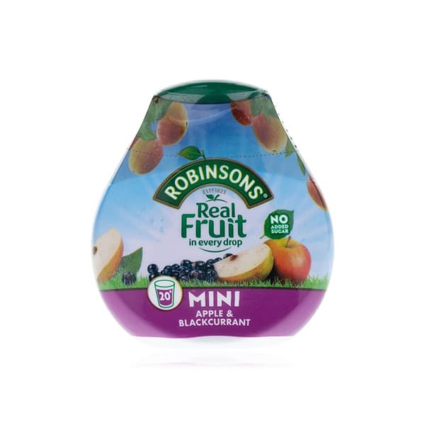 Robinsons Mini Passion Apple and Blackcurrant No Added Sugar Squash 66ml