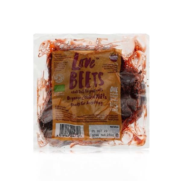 Organic Beetroot Vacuum Pack 250g