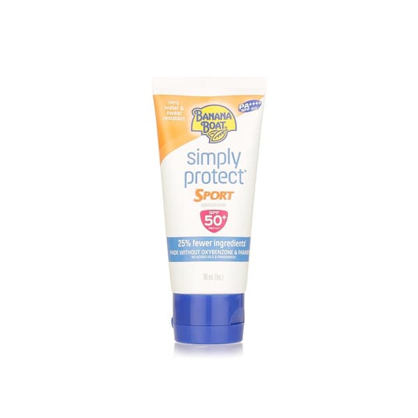 Banana Boat Simply Protect Sport Sunscreen Lotion SPF 50 90ml