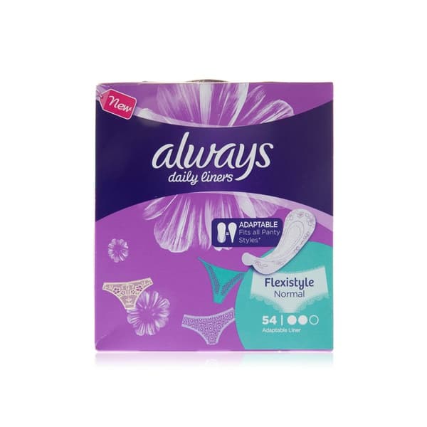 Always Dailies Flexistyle Normal Liners x 54