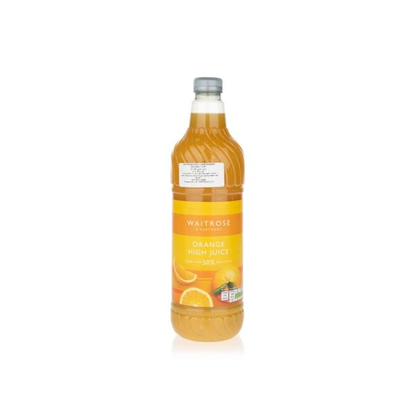 Waitrose Orange High Juice Squash 1 litre