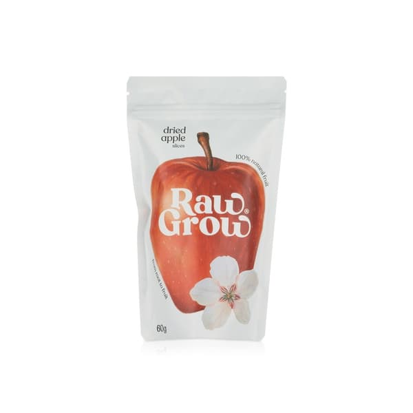 RawGrow Dried Apple Slices 60g