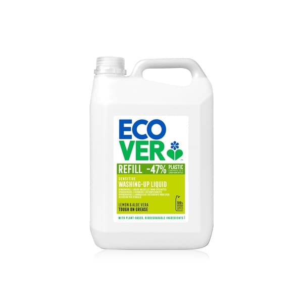 Ecover Washing Up Liquid Lemon & Aloe Vera 5 litre