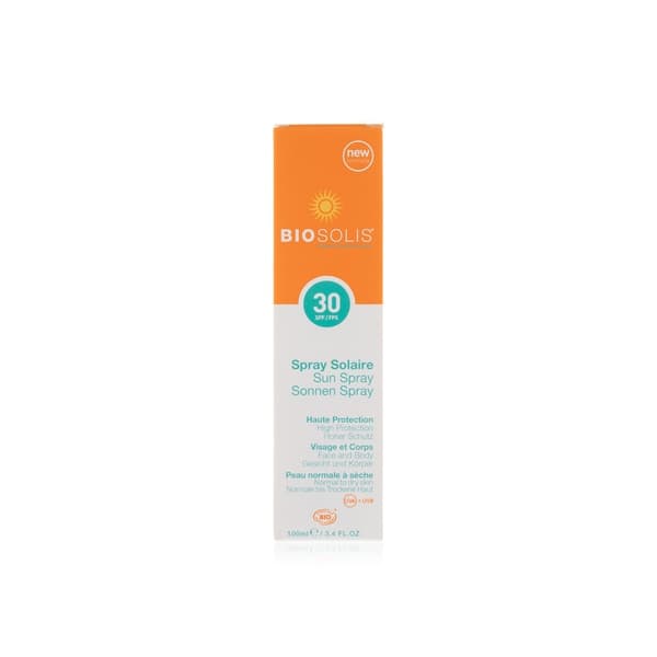 بايوسوليس رذاذ الوقاية من أشعة الشمس بعامل حماية SPF30 100 مل