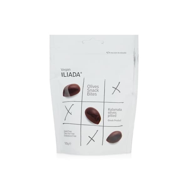 Iliada Olives Snack bites Kalamata Pitted 120g