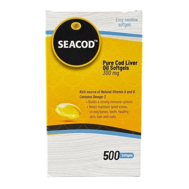 Banner Seacod Liver Capsules 500 Pc
