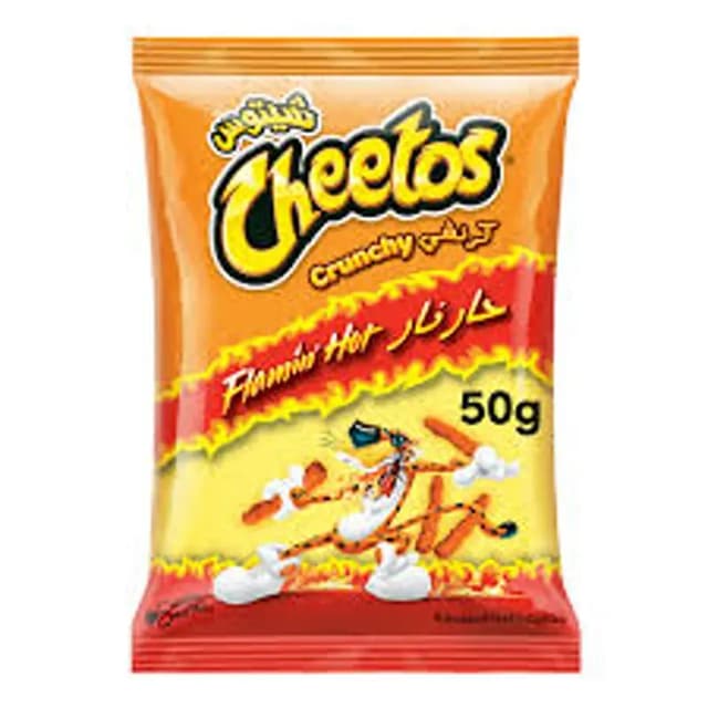 Cheetos Crunchy Flaming Hot 50 g