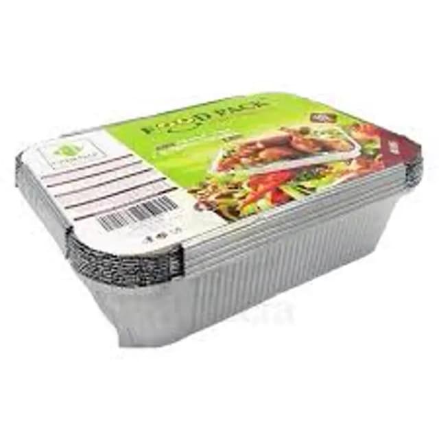 Foodpack Aluminium Container Combo Set A185 10 Pc + 5 Pc