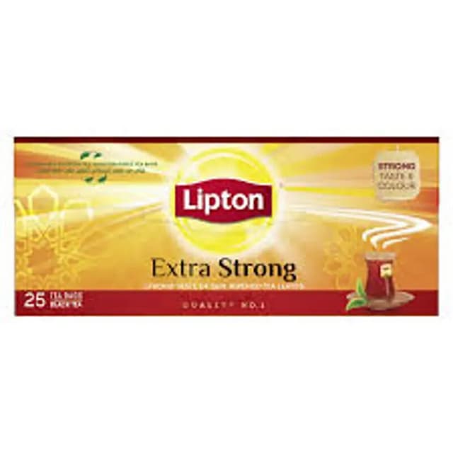 Lipton Extra Strong Tea Bag 25 Pc