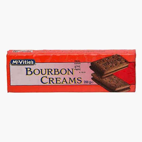 Mcvities Bourbon Cream Biscuit 200 g
