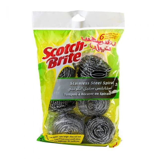 Scotch Brite Metallic Spiral 6