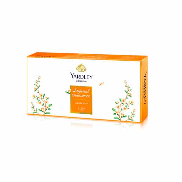 Yardley Soap Sandalwood 3 x 100 g