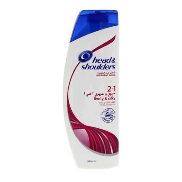 Head And Shoulder Lively And Silky Shampoo 400 mL