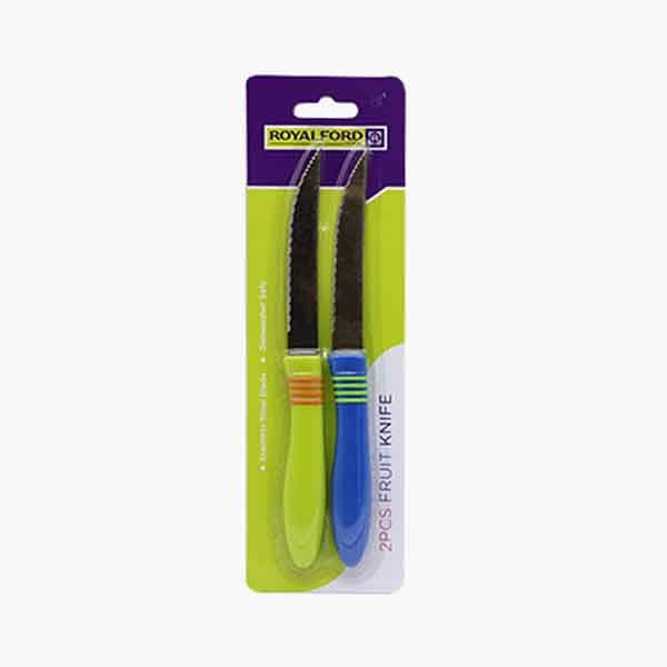 Royalford 2 Pc Paring Knives Set 1 x 144 - Rf7029