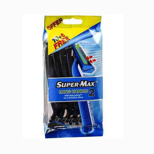 Supermax Long Handle Disposable Pouch Of 10 + 6