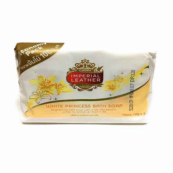 Imperial Leather Soap White Princess 4 x 100 g