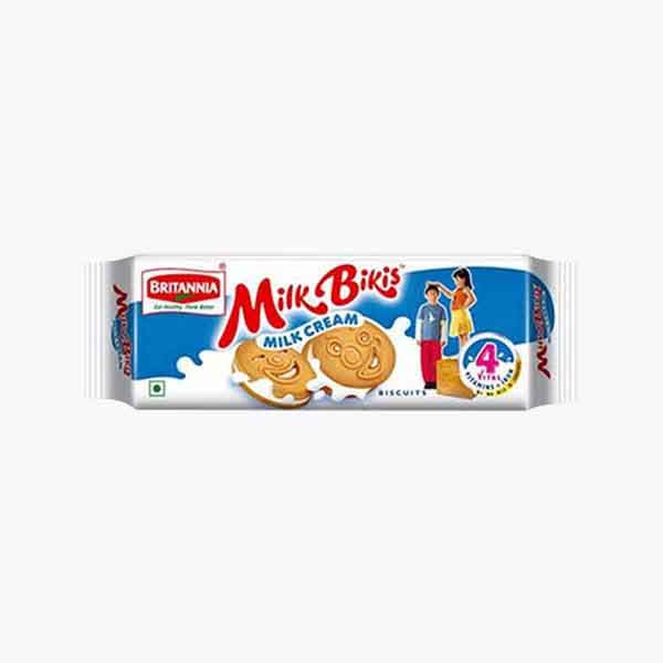 Britannia Milk Bikis Cream Biscuits 100 g